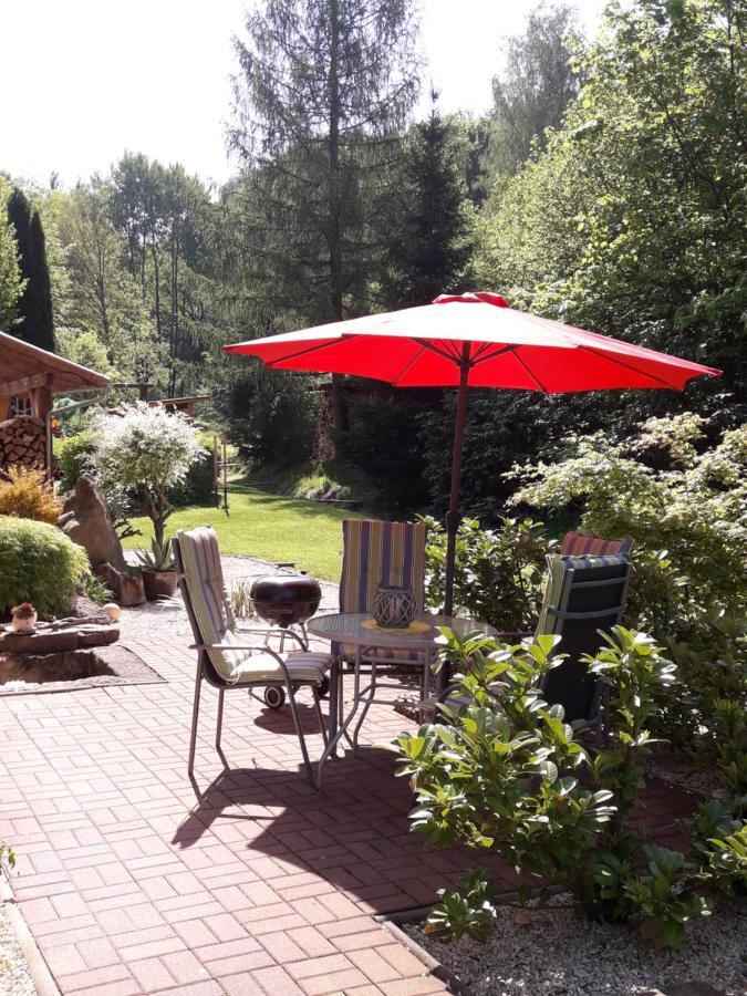 Ferienwohnung Am Rauenstein Struppen Bagian luar foto